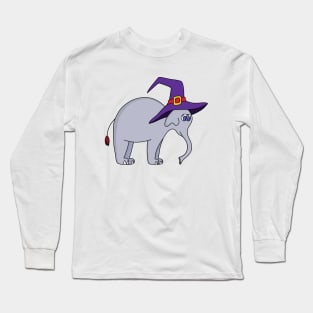 Witch Elephant Long Sleeve T-Shirt